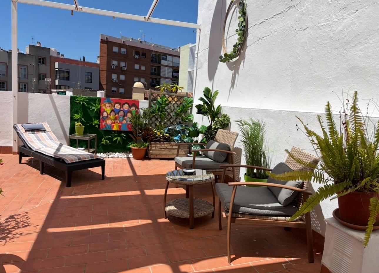 Habitacion En Calle Molino مالقة المظهر الخارجي الصورة